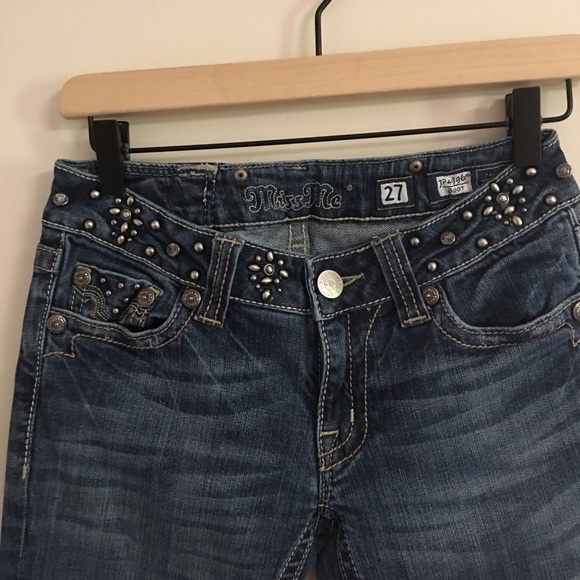 Miss Me JP4996 Boot Cut Jeans - Picture 4 of 8